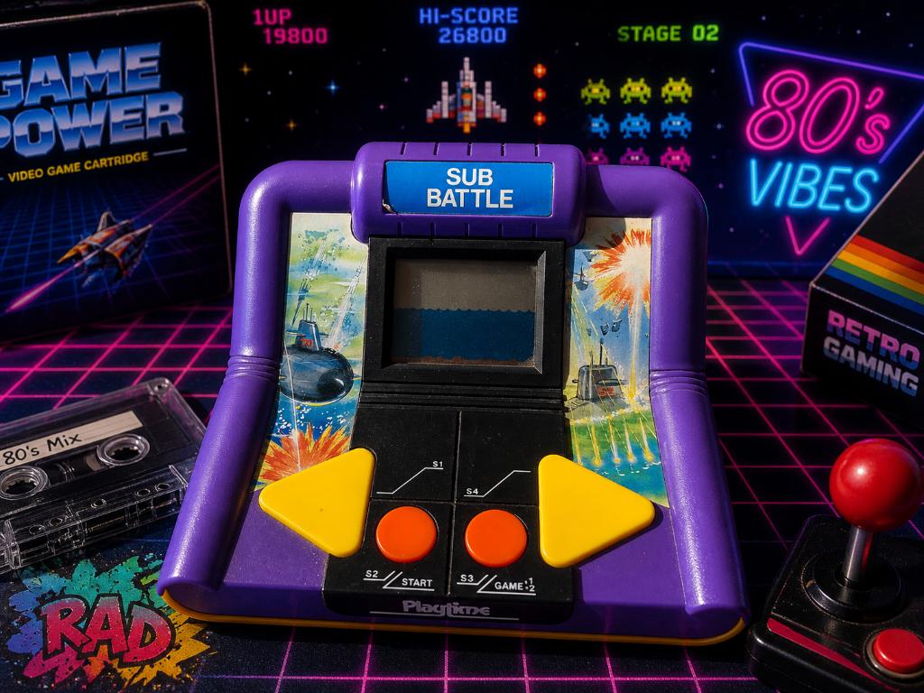 LCD Handheld - Tabletop Sub Battle - Werkend, Spelcomputers en Games, 1 speler, Ophalen of Verzenden, Gebruikt, Vanaf 3 jaar