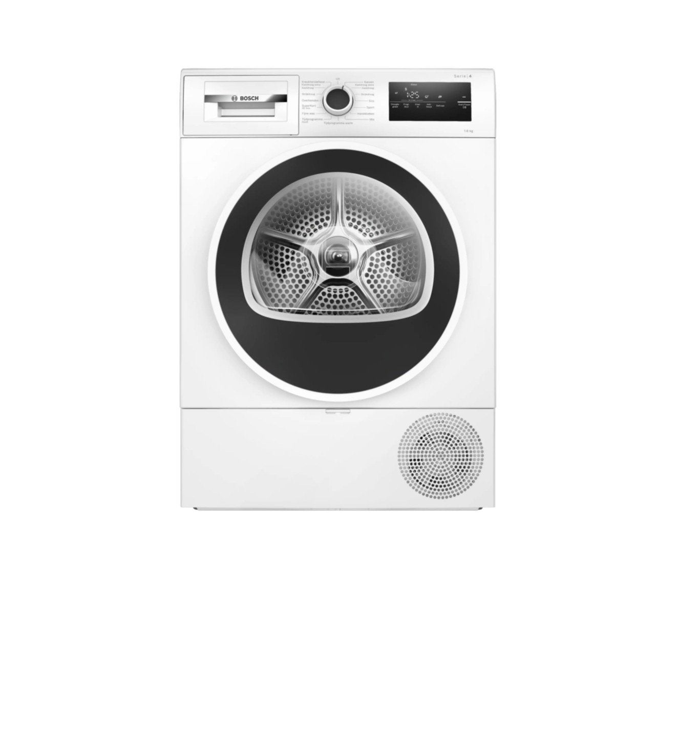 Bosch Wasdroger Serie 4 met Condensbak, Ophalen, 6 tot 8 kg, Gebruikt, Voorlader