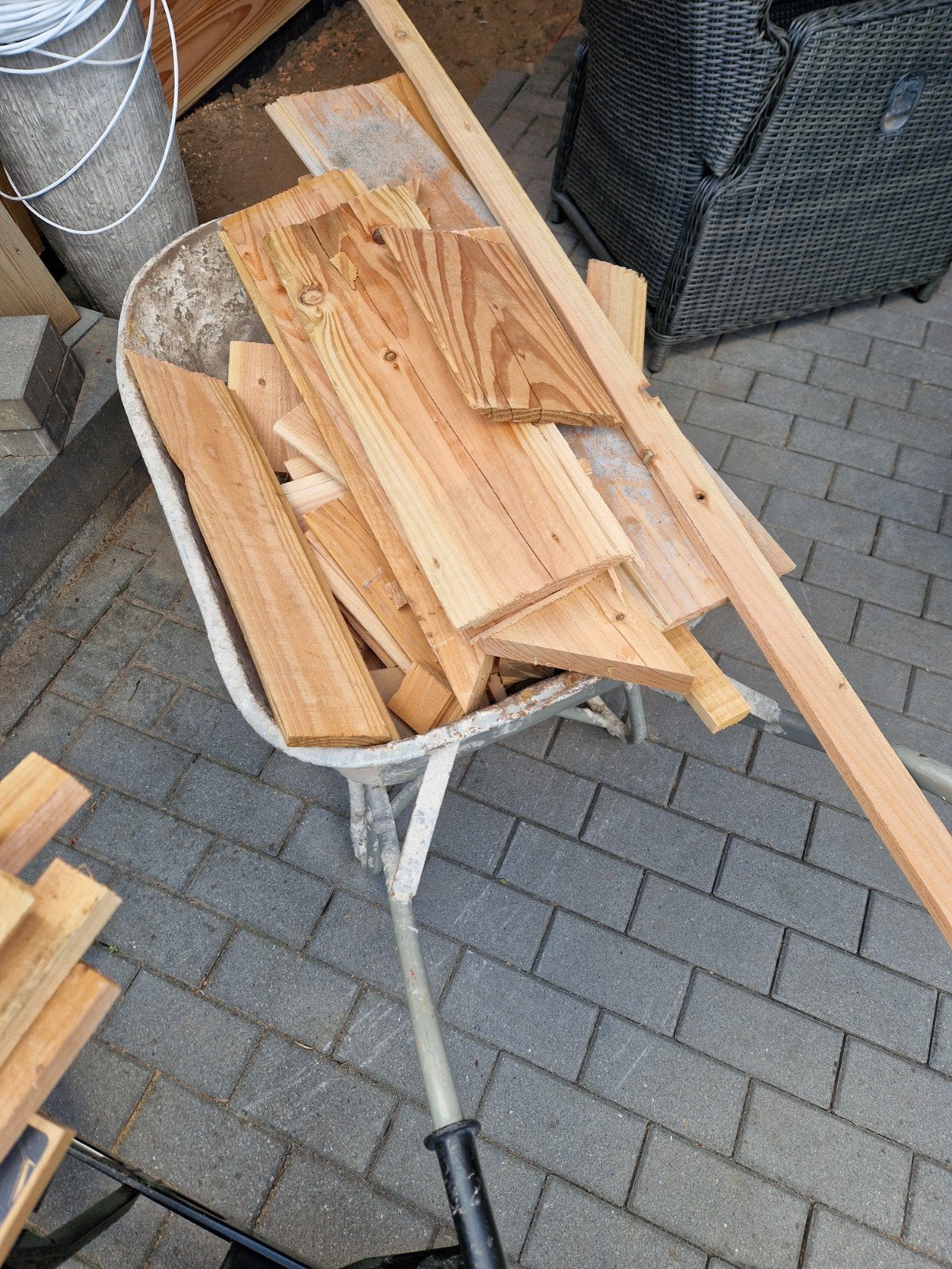 Stookhout gratis, Ophalen, Gebruikt, Rechthoekig, Hout