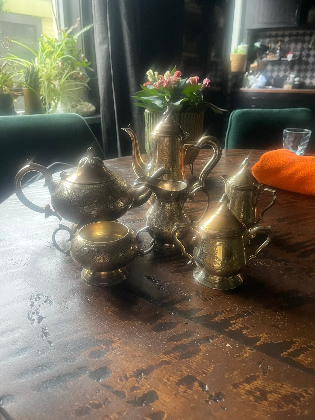 Servies, Ophalen