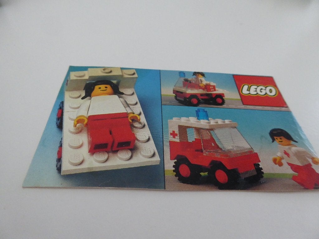 Lego, ziekenauto., Compleet, Lego, Ophalen of Verzenden, Zo goed als nieuw