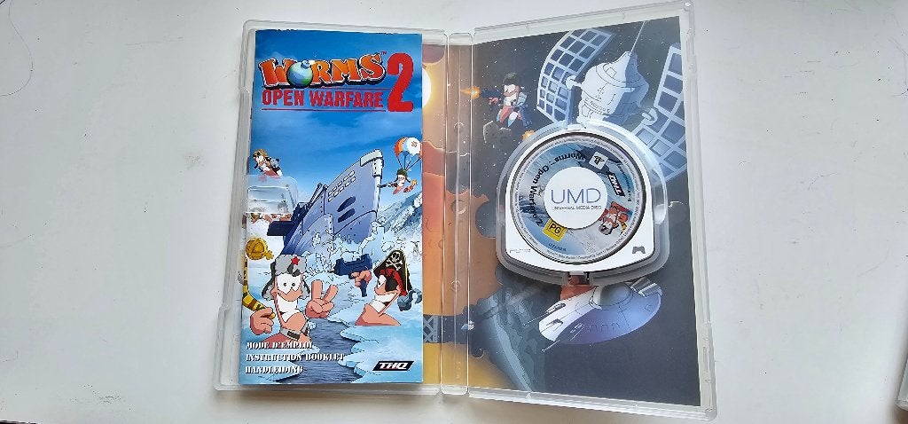Worms 2 Open Warfare PSP, Gebruikt, Vechten, 1 speler, Ophalen of Verzenden