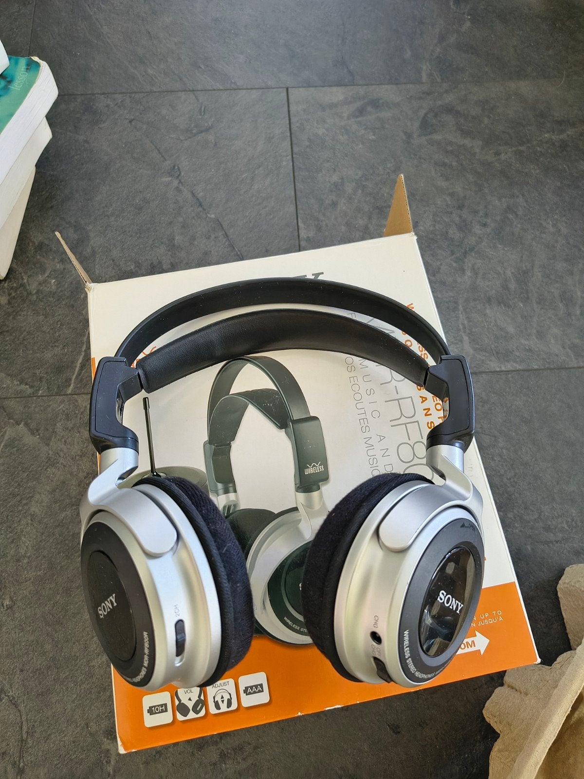Sony koptelefoon met zendstation, Ophalen of Verzenden, Nieuw