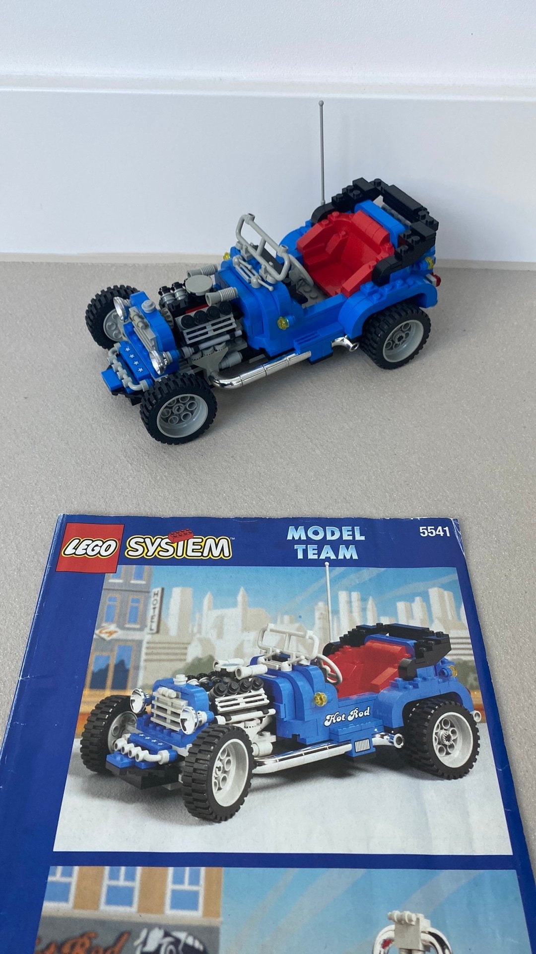 Lego 5541 Technic Model Team Hot Rod, Ophalen of Verzenden, Zo goed als nieuw