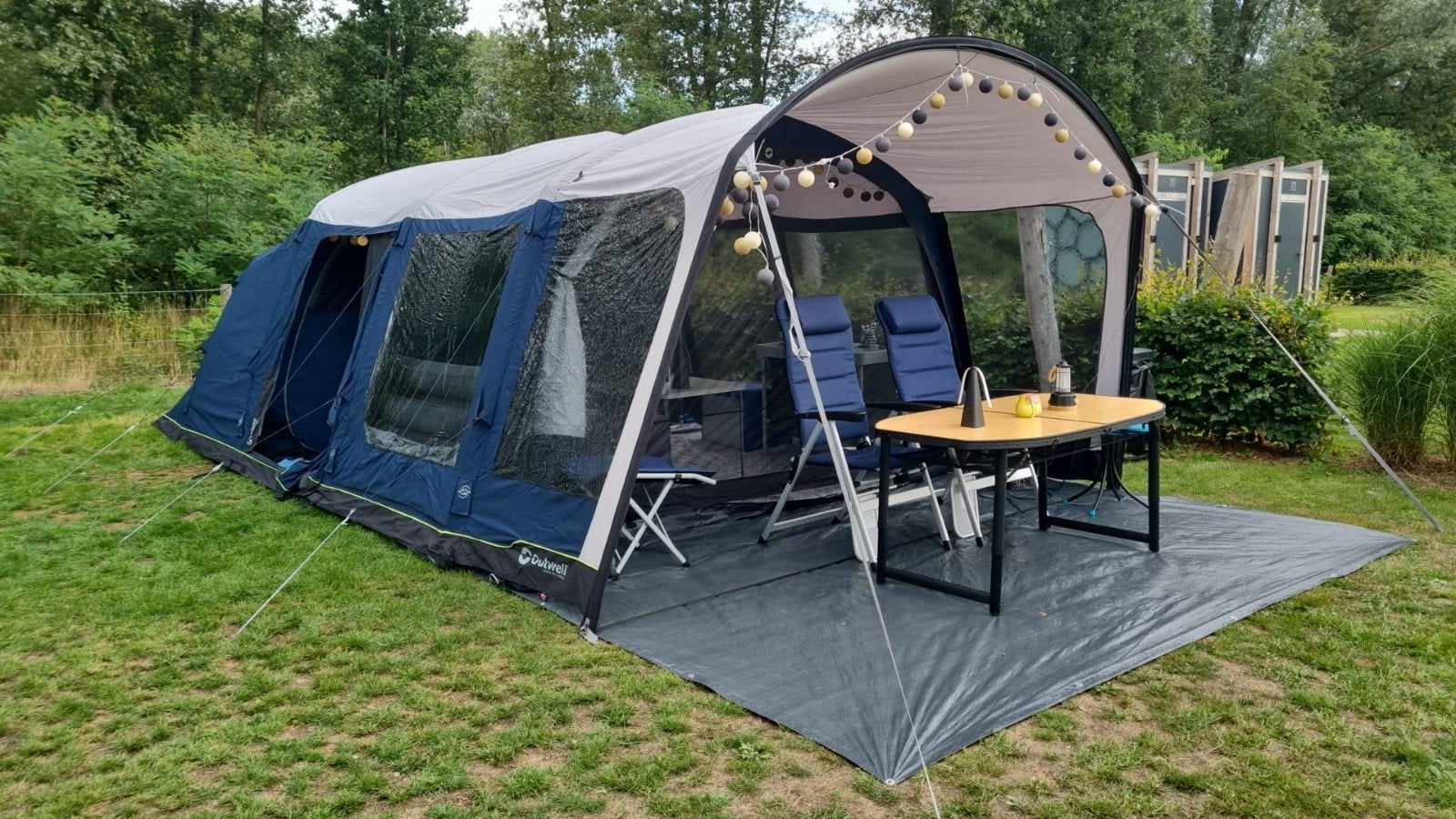 Outwell Hayward Lake 6 ATC, Caravans en Kamperen, Ophalen, Zo goed als nieuw