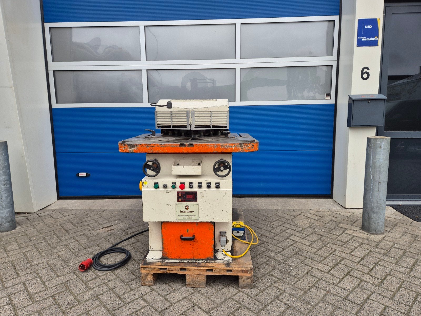 IMAC Inter Imex 200x6 Variabele Uithoeker 380V nette staat!, Gebruikt, Info@bolkmachinehandel.nl, Ophalen of Verzenden, IMAC Inter Imex