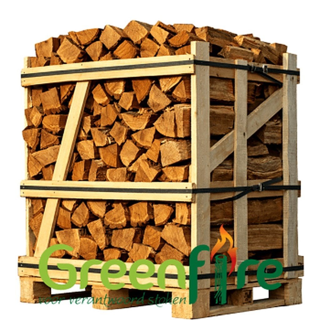 Berkenhout 1,0 m³ ovengedroogd | incl. bezorging, Minder dan 3 m³, Verzenden, Berkenhout, Blokken
