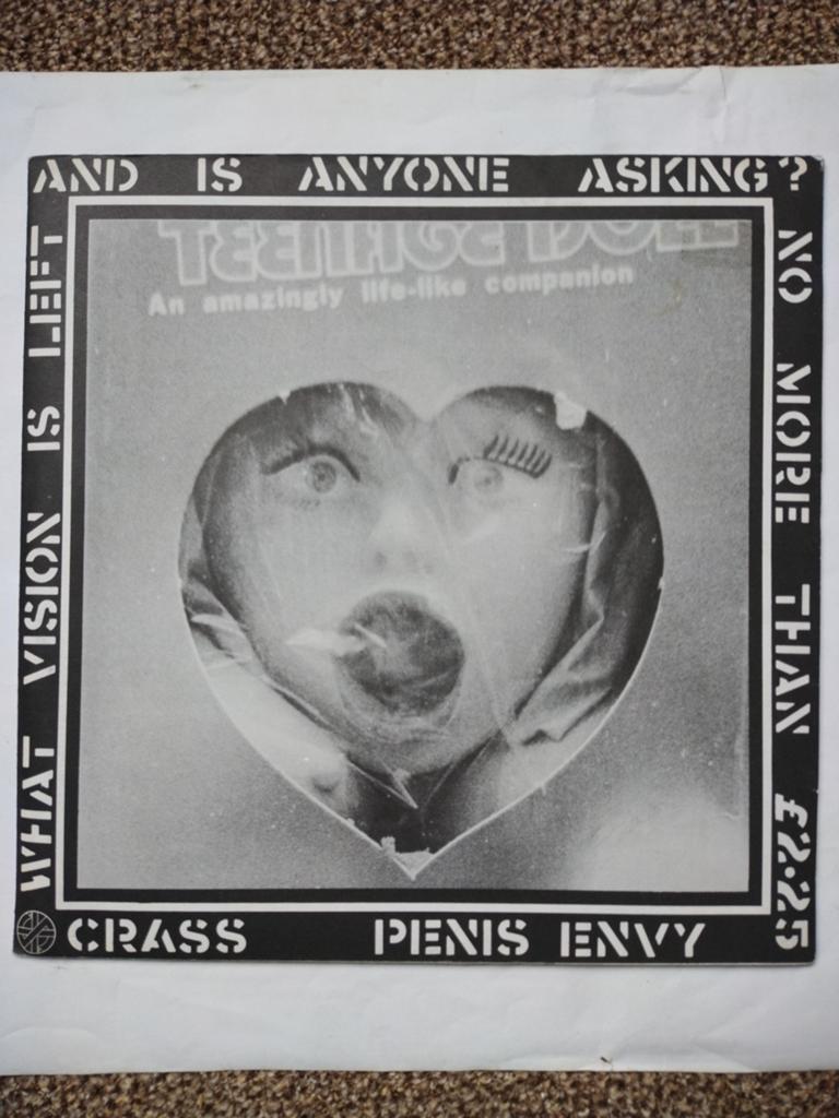 Crass - Penis Envy LP 1981, Ophalen of Verzenden, Gebruikt, 12 inch