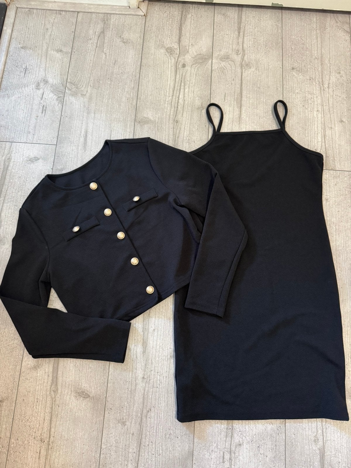 Shein jurk met jasje maat 164 (14Y), Kinderen en Baby's, Ophalen of Verzenden, Zo goed als nieuw, Meisje, Jurk of Rok
