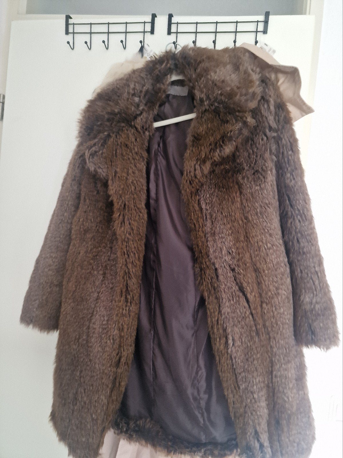 Bontjas maat S zo goed als nieuw, Kleding | Dames, Ophalen of Verzenden, Zo goed als nieuw, Maat 36 (S), Bruin