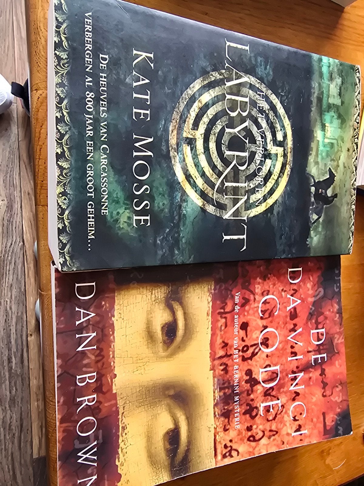 Boeken: Labyrint  Da Vinci Code (Dan Brown), Boeken, Ophalen, Gelezen, Kate Mosse, Dan Brown, Nederland