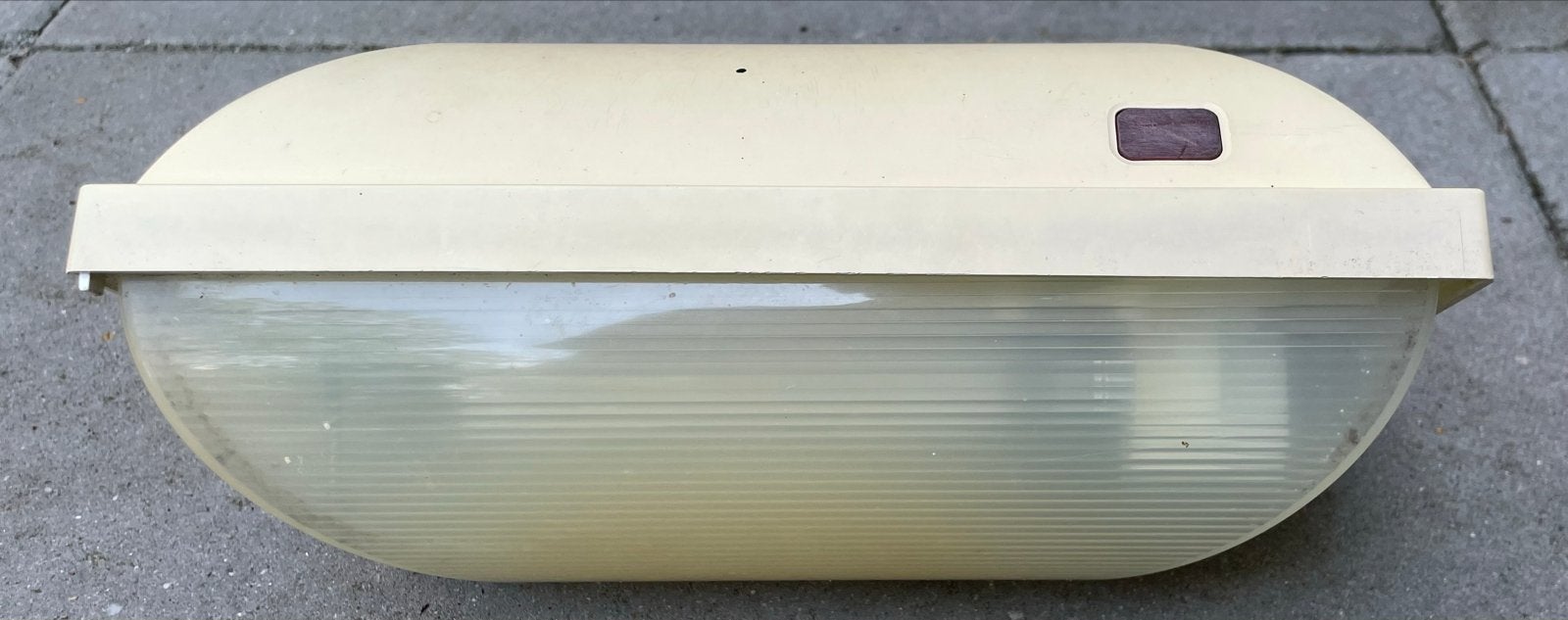 Philips FWC110 (beveiligingslamp met schemersensor), Gebruikt, Kunststof, Beige, Overige fittingen