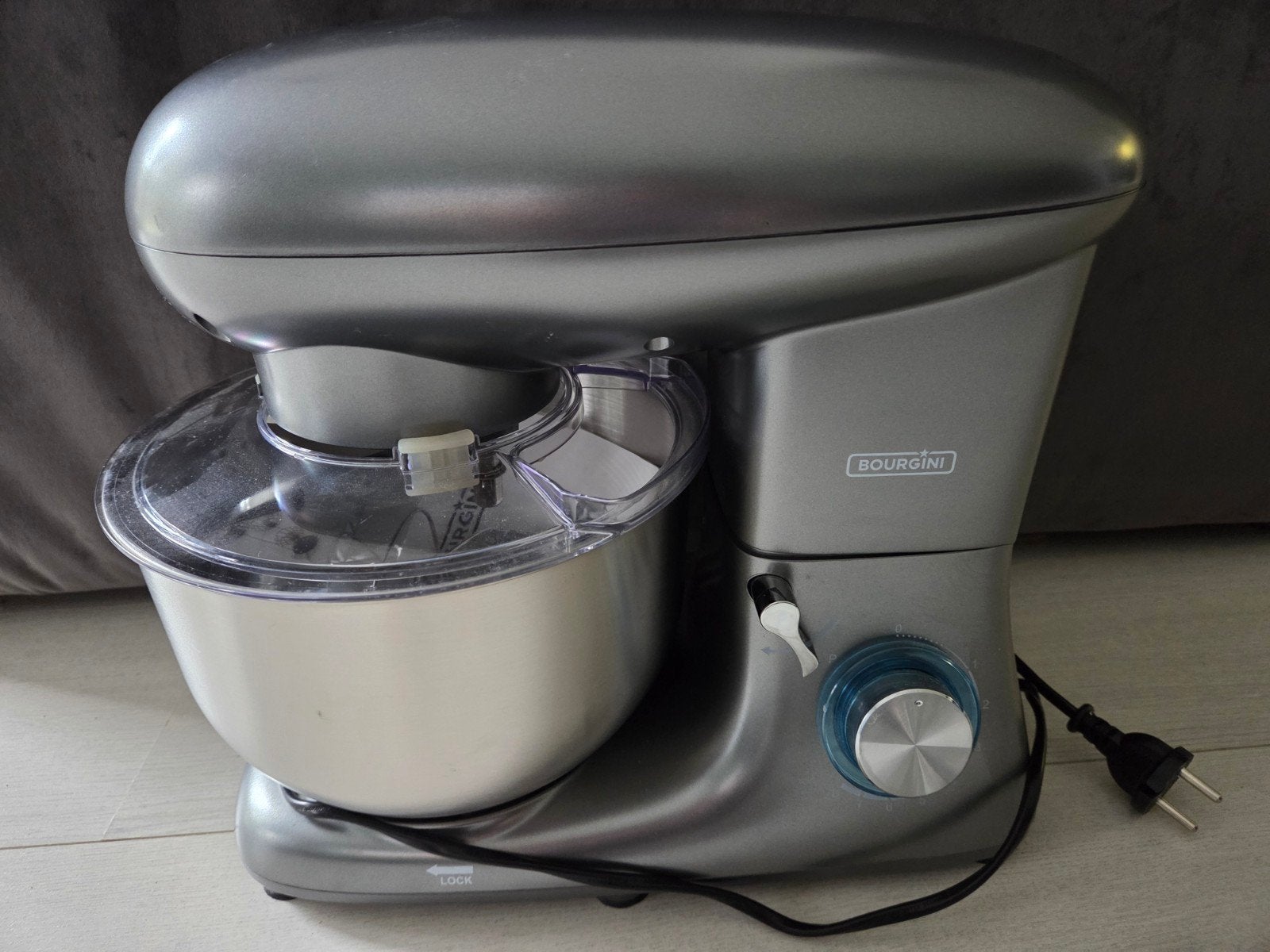 Bourgini Kitchen Chef Plus Keukenmachine - Zo goed als nieuw, 3 tot 4 liter, Ophalen of Verzenden, Zo goed als nieuw, 3 snelheden of meer