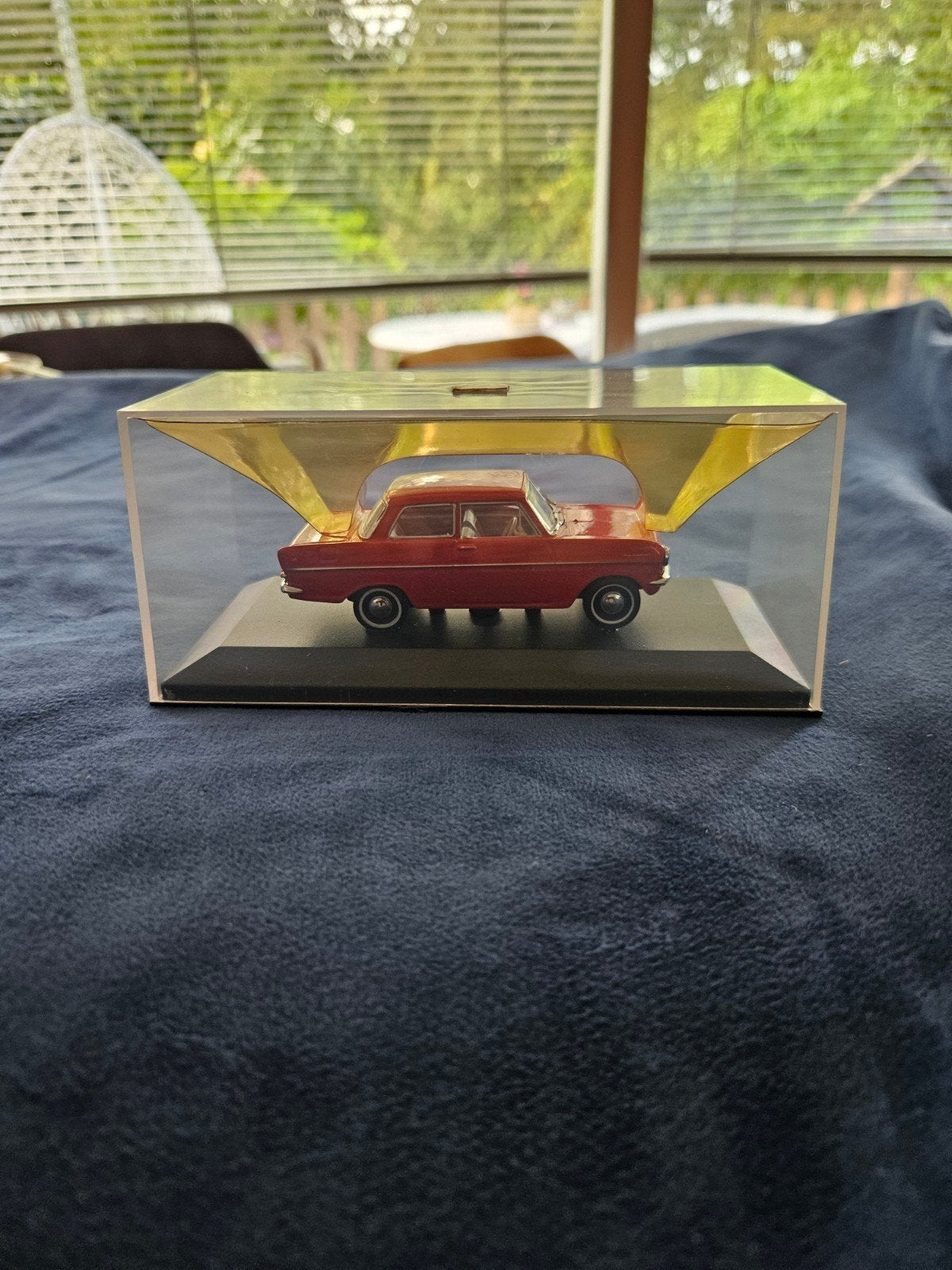 Minichamps Opel Kadett B Coupé 1965 - Rood (Schaalmodel), Ophalen of Verzenden, Zo goed als nieuw, Overige typen