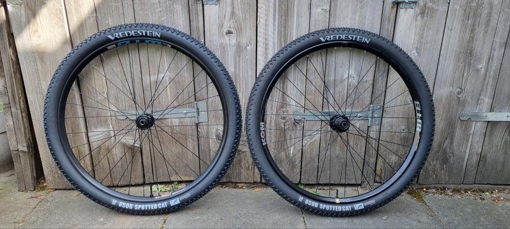 27,5 inch/650b gravel wielset, Fietsen en Brommers, Fietsonderdelen, WTB, Gebruikt, Gravelbike, Aluminium