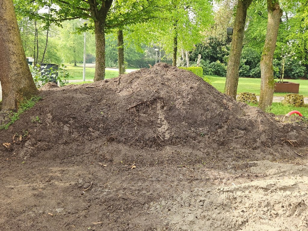 Tuingrond, Ophalen, Tuinaarde