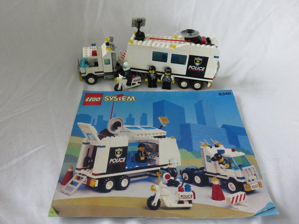 Lego classic town, set 6348 Surveillance Squad, Compleet, Lego, Ophalen of Verzenden, Complete set