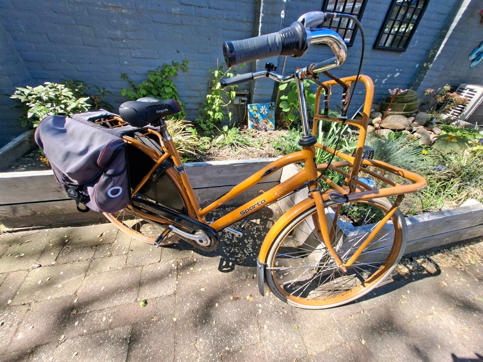 Sparta transportfiets 28 inch framehoogte 53cm., Fietsen en Brommers, Fietsen | Tandems, Sparta, Gebruikt, 51 tot 55 cm, Ophalen