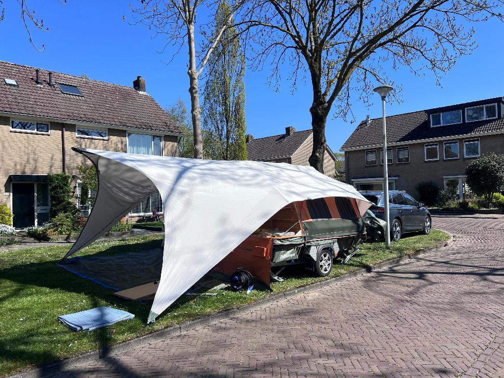 Holtkamper Kyte (S) uit 2018 met WindForce, Caravans en Kamperen, Ophalen, Holtkamper, Tot en met 4, Groen