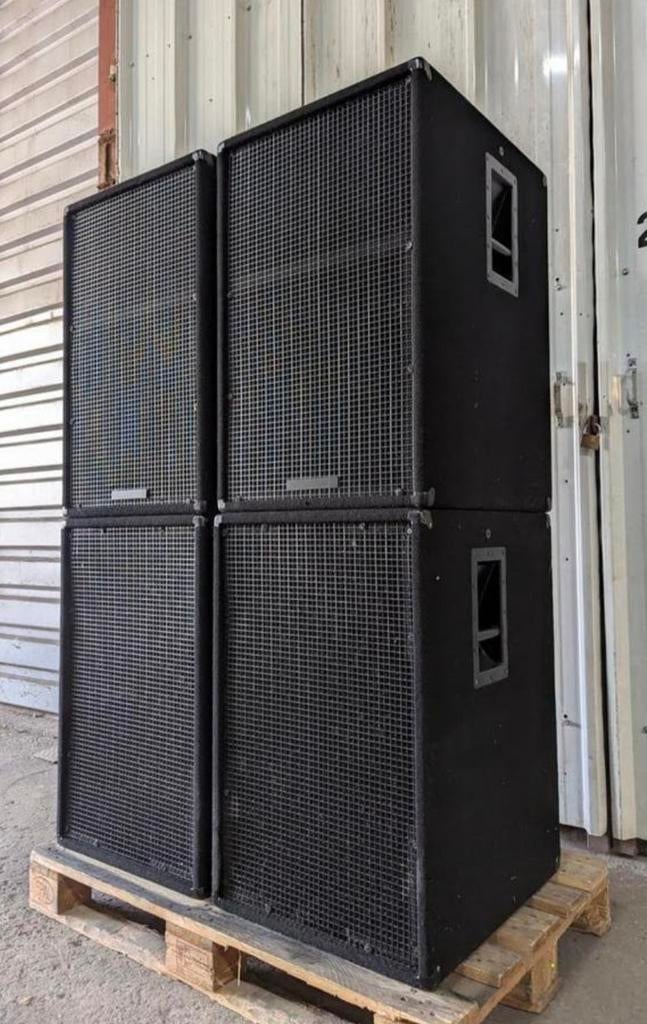 ✅RCF pa systeem 2500 watt rms, Audio, Tv en Foto, Luidsprekers, Overige merken, Gebruikt, Overige typen, Info@verbuntaudio.com