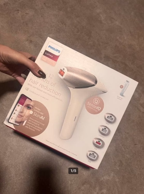 Philips Lumea IPL 9000 ontharingsapparaat BRP958/00, Ophalen, Nieuw, Scheren en Epileren
