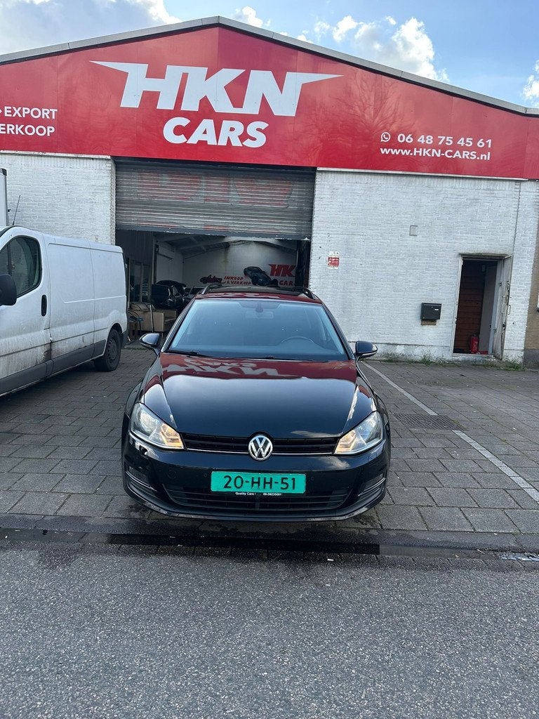 Volkswagen Golf Variant 1.6 TDI Comfortline bj 2015. Navi Au, Auto's, Volkswagen, Euro 6, 4 cilinders, 700 kg, Zwart