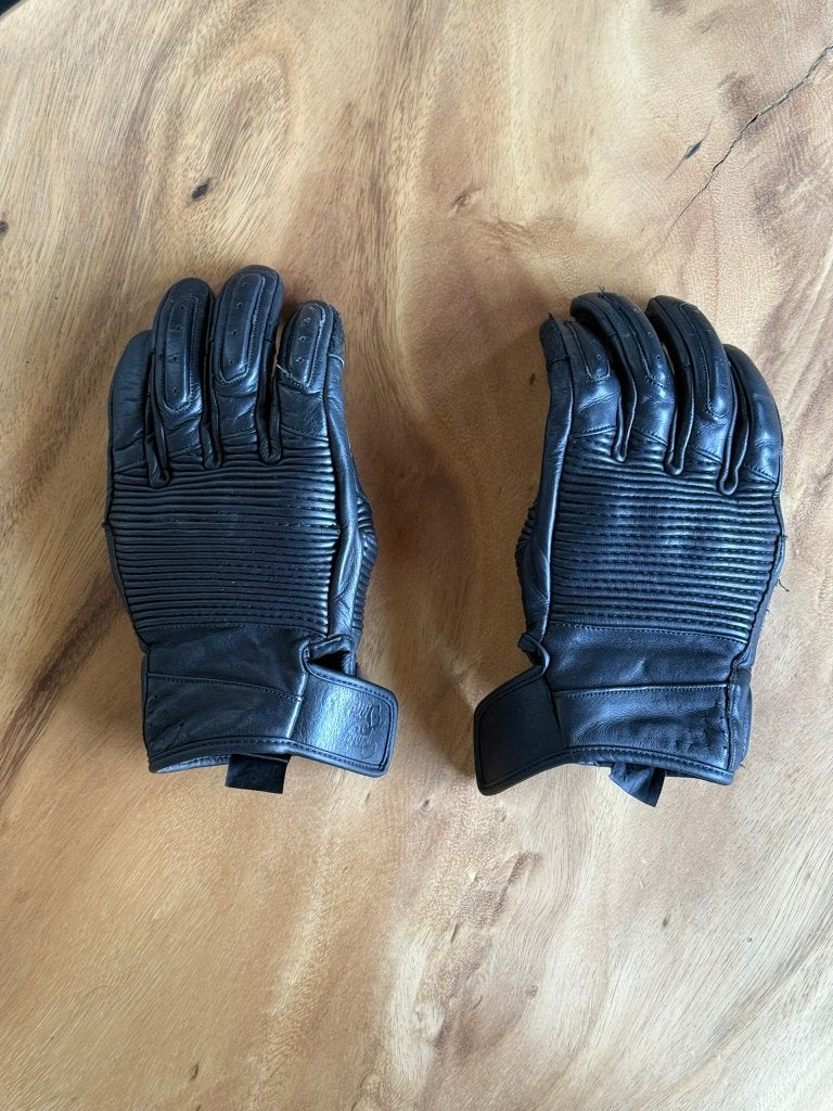 Rusty Stitches/leather motorcycle gloves/ SIZE: M, Ophalen, Rusty Stitches, Heren, Handschoenen