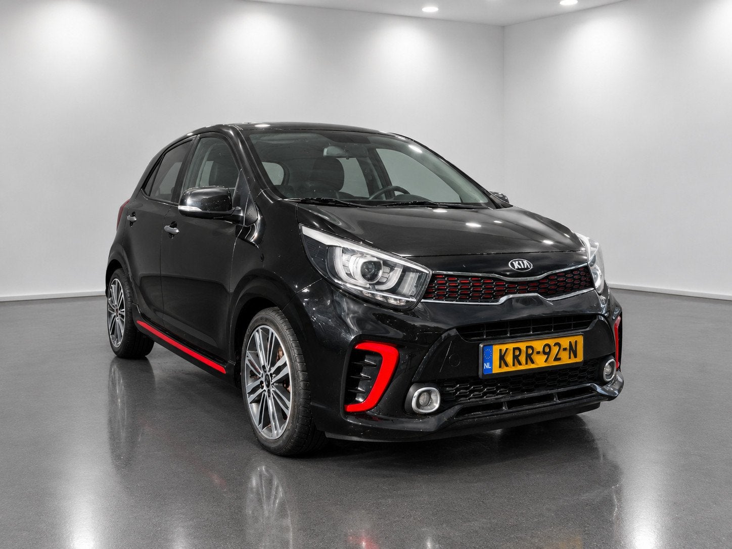 Kia PICANTO 1.0 T-GDI GT-Line Pano | Leer | Camera | Carplay, Auto's, Voorwielaandrijving, Dealer onderhouden, Gebruikt, 920 kg