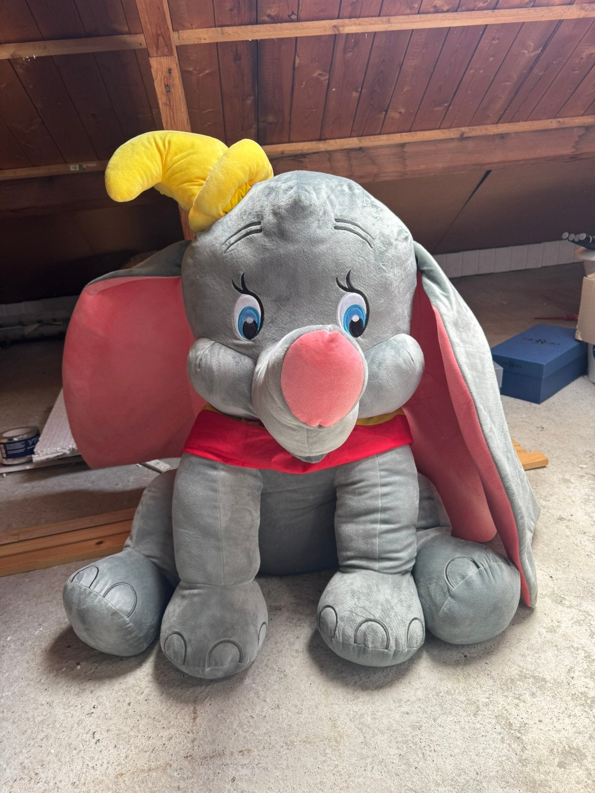 Grote dombo knuffel, Kinderen en Baby's, Ophalen, Zo goed als nieuw, Overige typen
