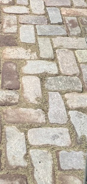 Partij oude gebakken straatstenen / klinkers (kei formaat), Ophalen, Zo goed als nieuw, Bruin, Overige typen