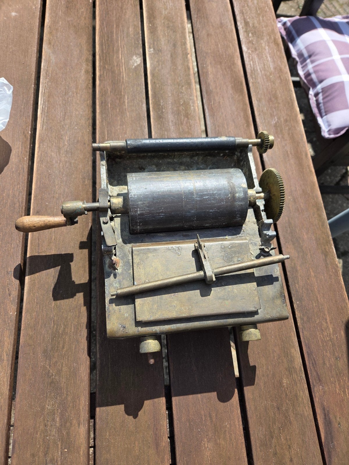 Antieke Markhor Reproductie Machine, Ophalen