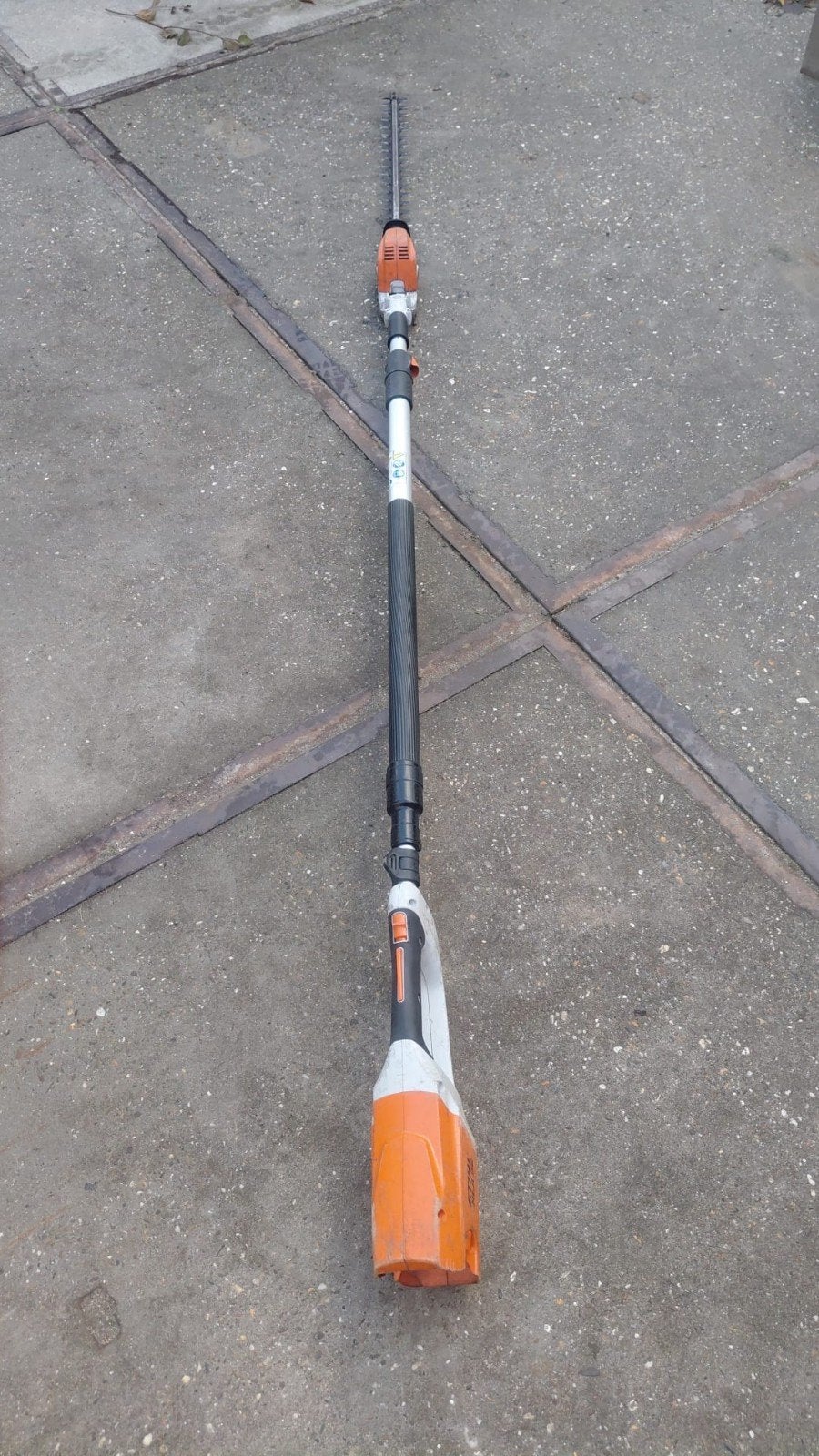 Stihl HLA 85 Accu Heggenschaar - Lange steel, Ophalen of Verzenden, Gebruikt, Accu, Stihl