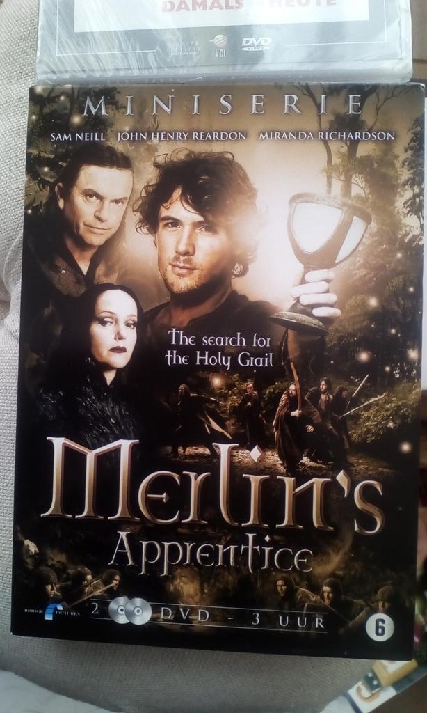 Dvd Merlin's Apprentice mini serie Sam Neill John Reardon, Vanaf 6 jaar, Ophalen of Verzenden, Zo goed als nieuw, Boxset