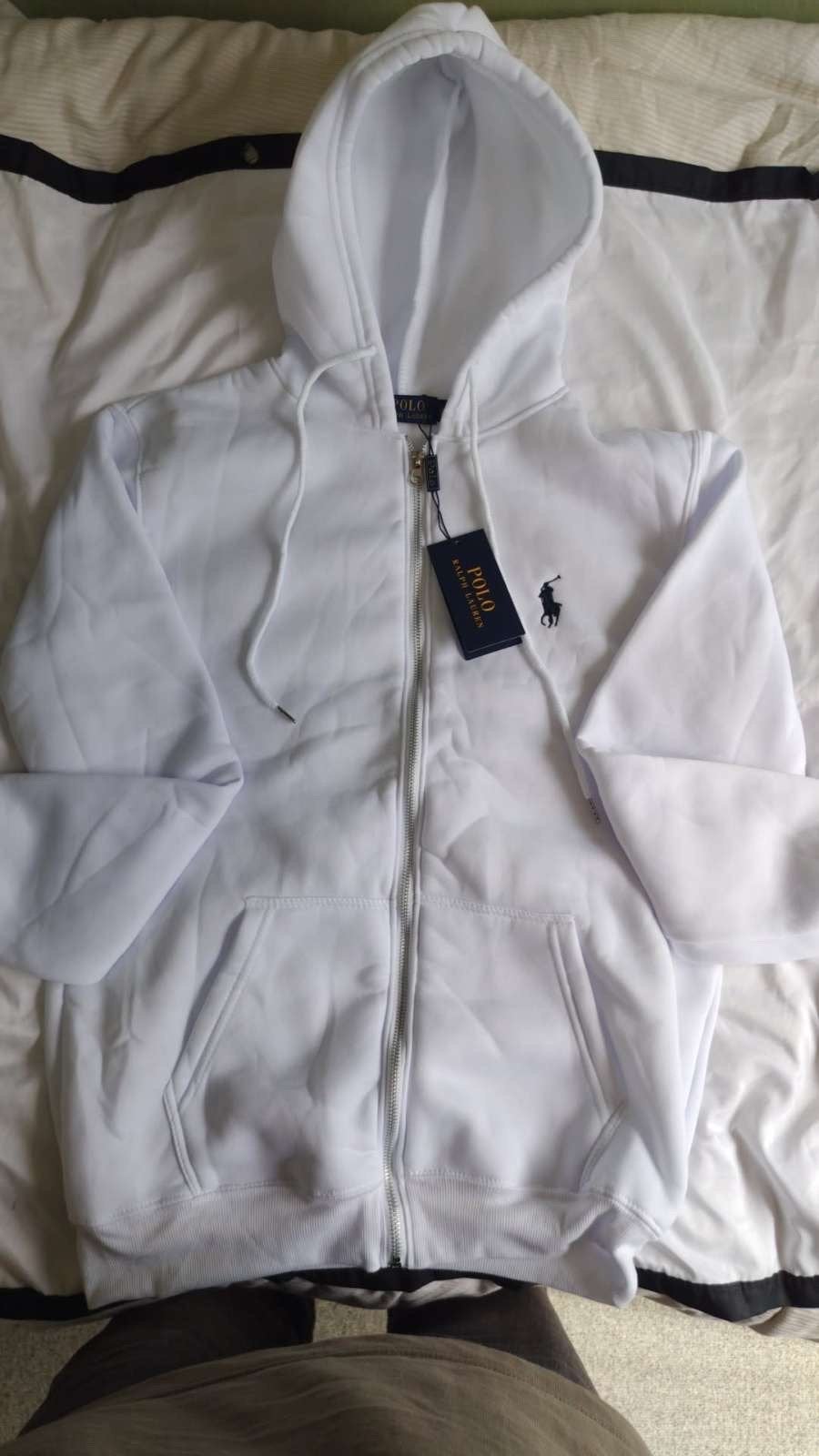 Polo Ralph Lauren Hoodie - Wit (Maat M), Ophalen of Verzenden, Nieuw, Maat 48/50 (M), Wit