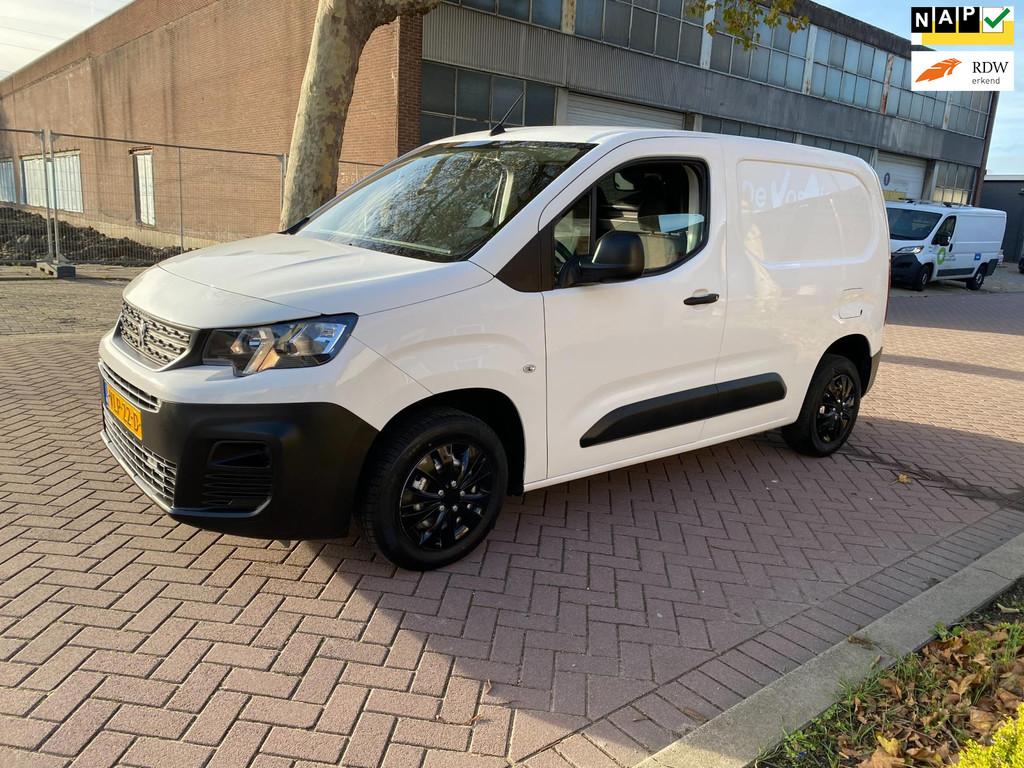 Peugeot Partner 1.5 BlueHDI Pro * 2021 * Euro6 * 184.459 KM, Auto's, Bestelauto's, Voorwielaandrijving, Stof, Gebruikt, 4 cilinders