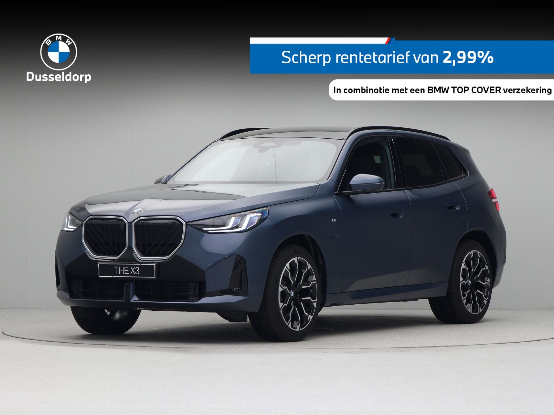BMW X3 30e xDrive M Sport (bj 2026, automaat), Auto's, Automaat, 4 cilinders, Blauw, Overige brandstoffen