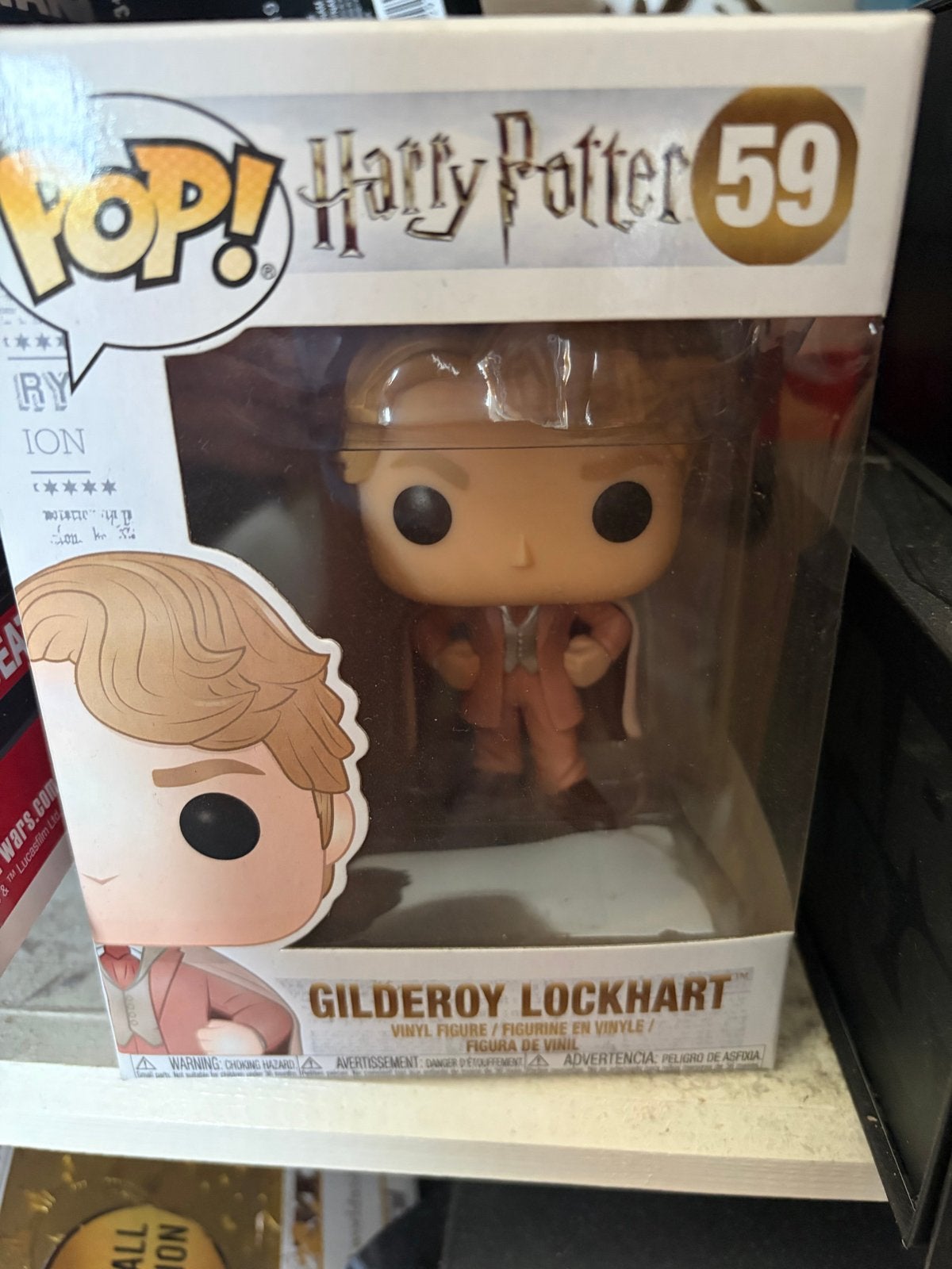 Funko Pop! Harry Potter Gilderoy Lockhart #59, Ophalen of Verzenden, Zo goed als nieuw