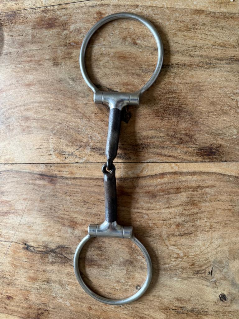 Sweet iron  bustrens /  d trens bit 13,5, Dieren en Toebehoren, Paarden en Pony's | Hoofdstellen en Tuigage, Ophalen of Verzenden