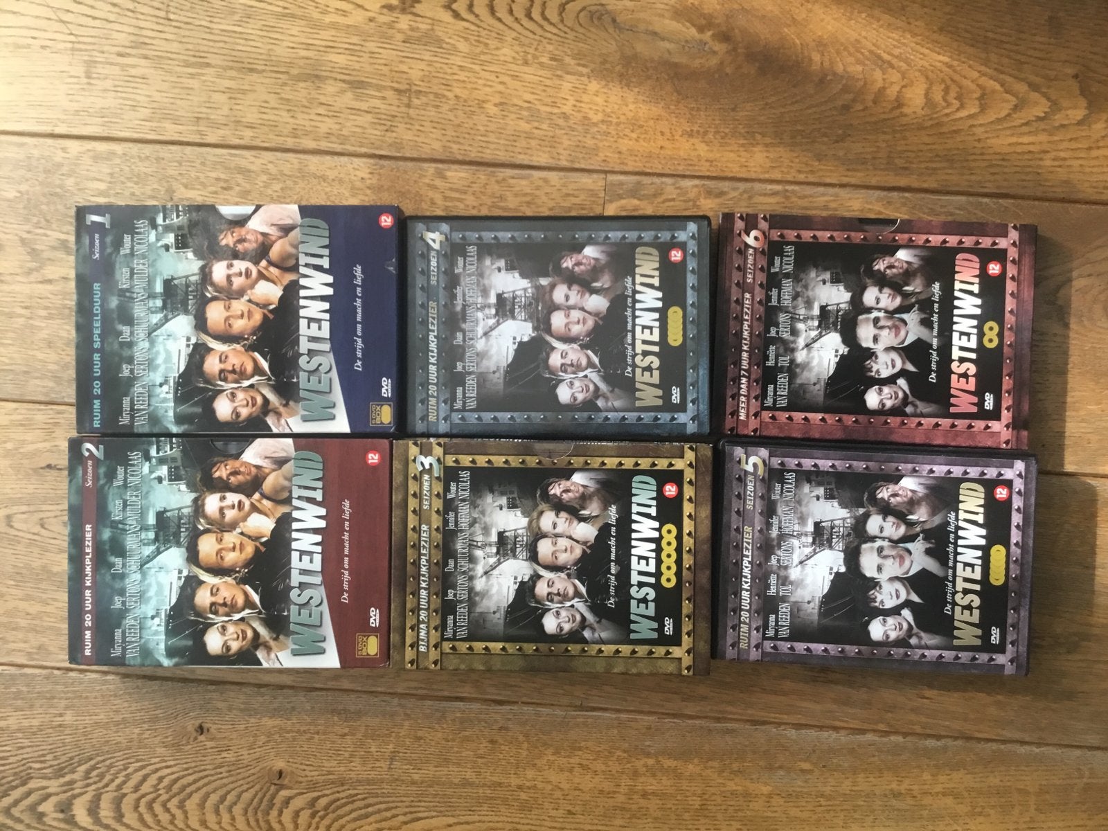 Westenwind DVD Boxen Seizoen 1 t/m 6 - Complete Serie, Cd's en Dvd's, Ophalen, Gebruikt, Drama, Nederlands