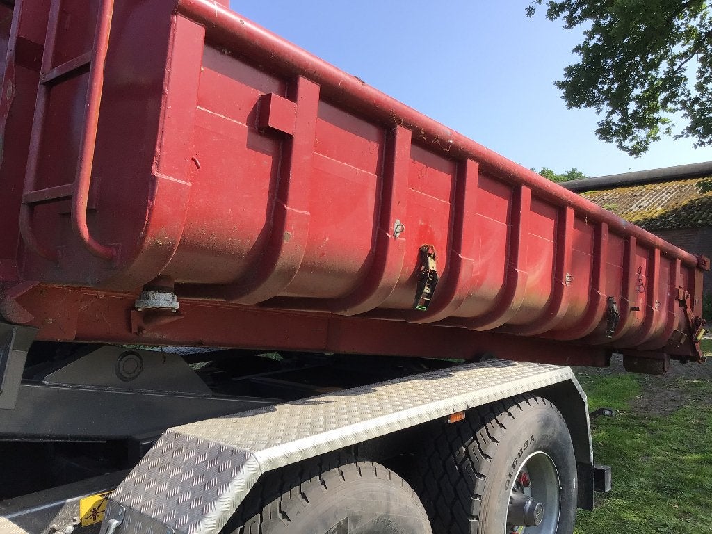 Containerbak, Ophalen