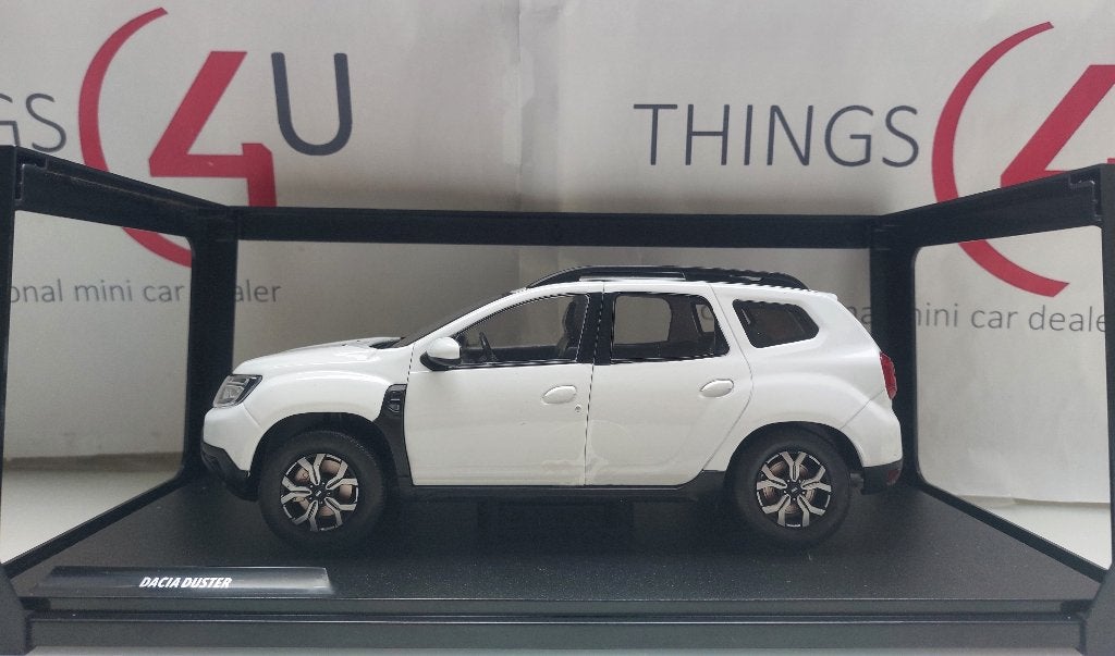 Solido 1:18 Dacia Duster MK2.5 2024 wit nieuw in verpakking, Ophalen of Verzenden, Nieuw, Auto, Solido