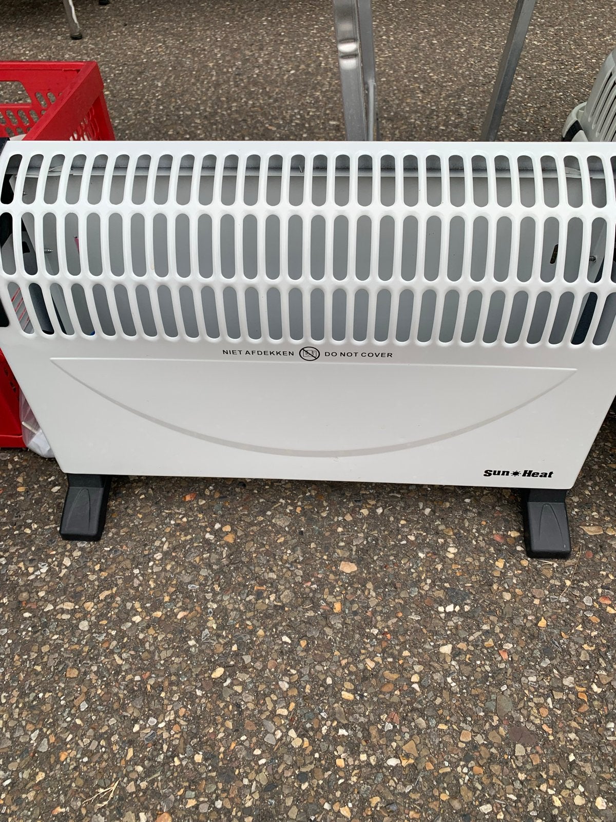 Elektrisch kacheltje - Sun Heat, Doe-het-zelf en Verbouw, Ophalen, Gebruikt, Minder dan 30 cm, Kachel