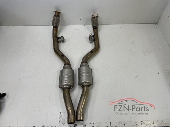 Audi A6 4K C8 Uitlaat Middendempers Set Links+Rechts, Ophalen of Verzenden, Gebruikt