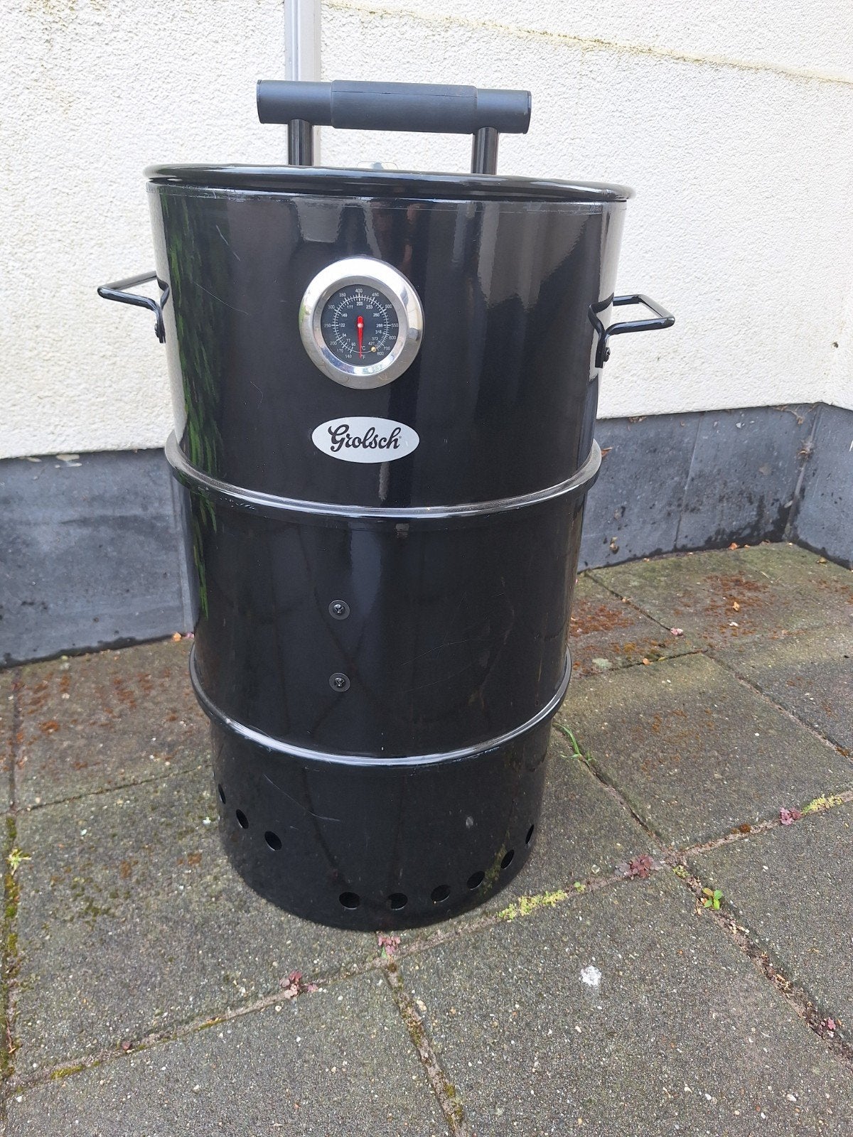 Grolsch Smoker BBQ met thermometer, Ophalen of Verzenden, Gebruikt, Grolsch
