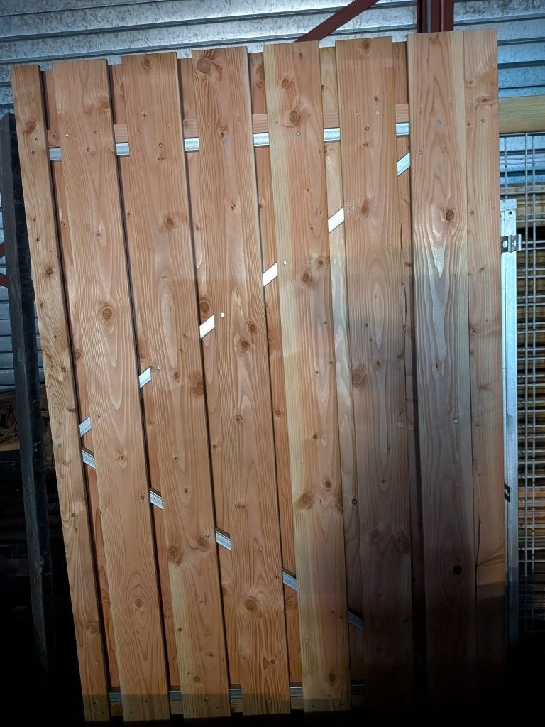 Douglas Schuttingdeur/ poort Stalen Frame, 120 x 195 cm, Ophalen, 100 tot 150 cm, ., Nieuw
