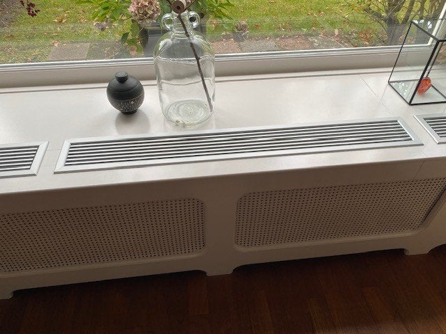 3 aluminium ventilatieroosters/tabletroosters, Ophalen of Verzenden, Zo goed als nieuw, Ventilator
