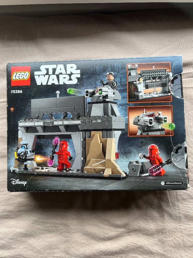 Lego Star wars Moff gideon gevecht, Inclusief instructies, Star Wars, Lego, Ophalen of Verzenden