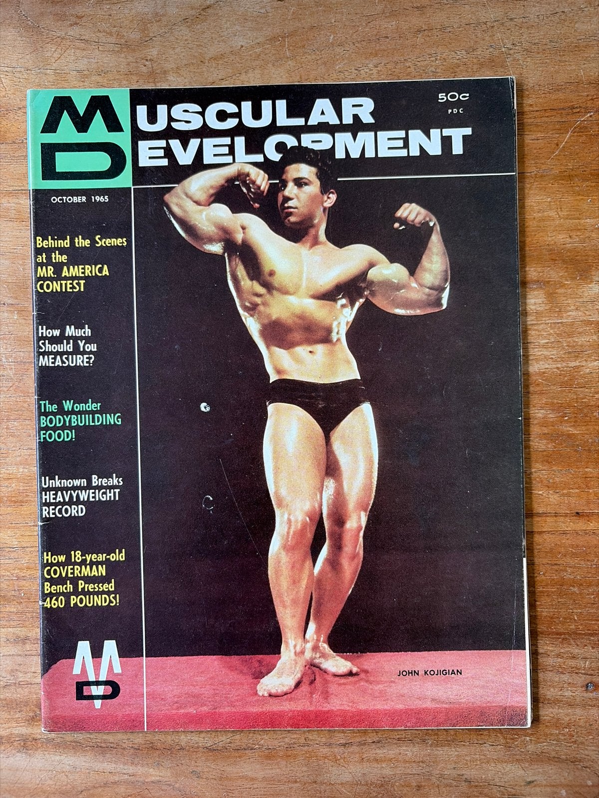 Muscular Development1965 bodybuilding gay interest, Ophalen of Verzenden, Gelezen, Overige typen