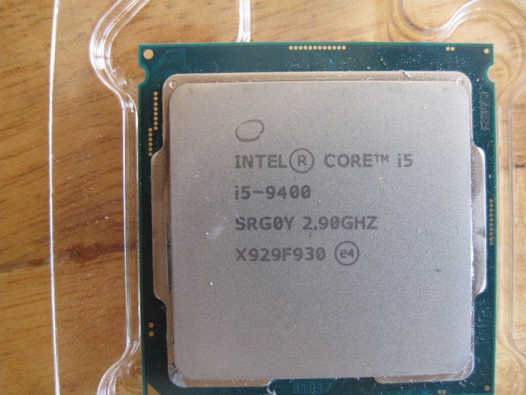 Intel Core i5-9400, Ophalen, 6-core, LGA 1151, Gebruikt