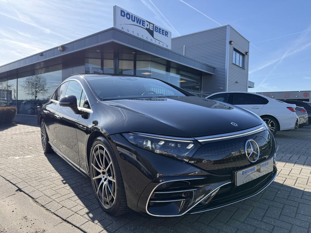 Mercedes-Benz EQS 450+ AMG Premium Line 108 kWh Pano-Dak | L, Auto's, Mercedes-Benz, Bedrijf, Te koop, EQS, 360° camera, ABS, Adaptive Cruise Control